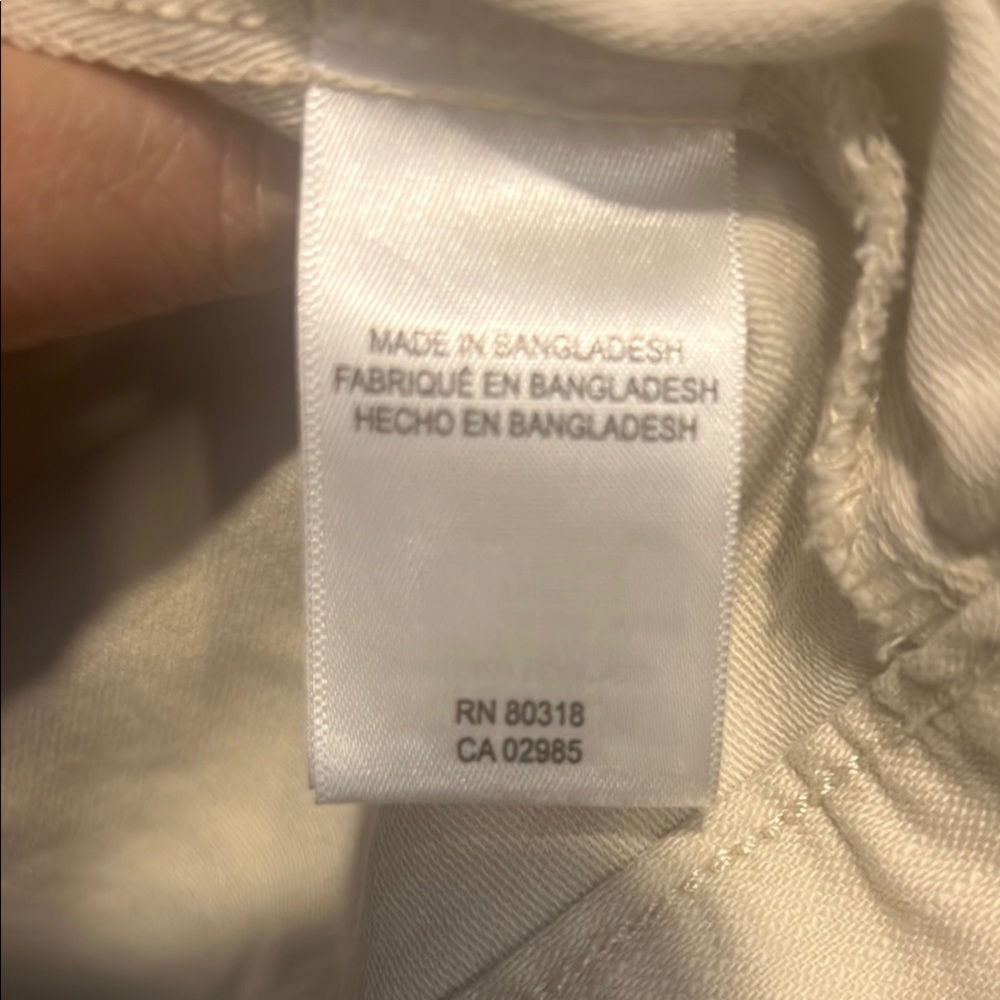 Lucky 🍀 Brand Women's Cream 💯 cotton Jacket L - Picture 3 of 8